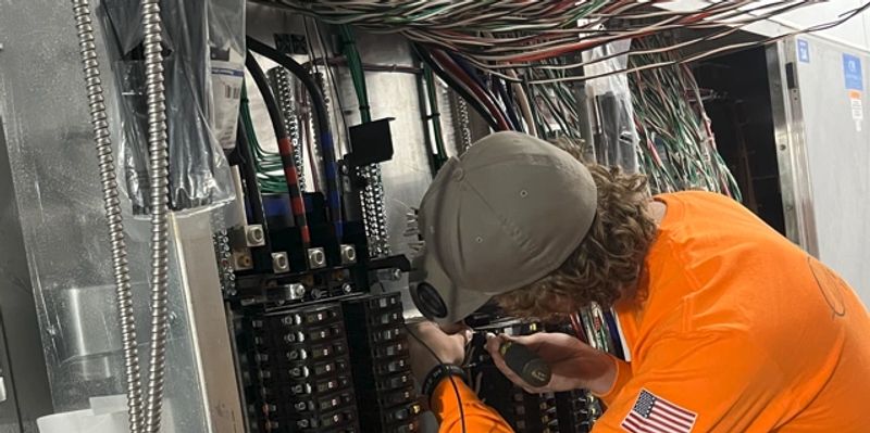 Commercial and industrial electrical work