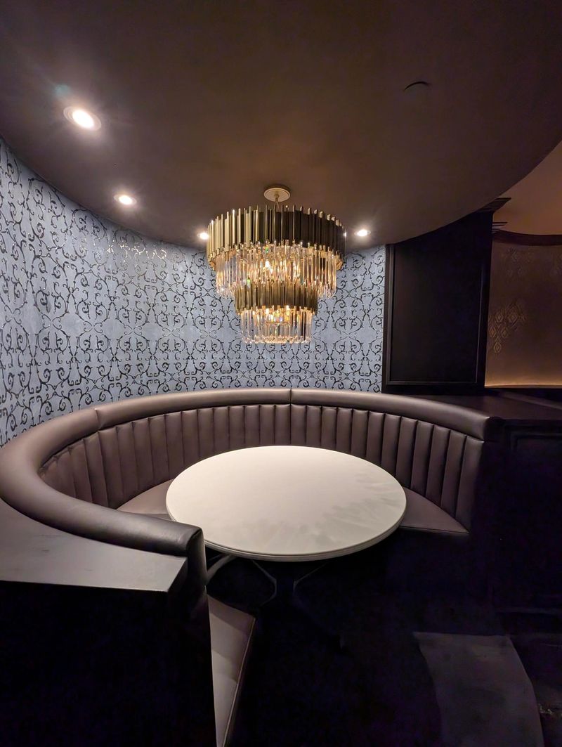 Restaurant booth seating