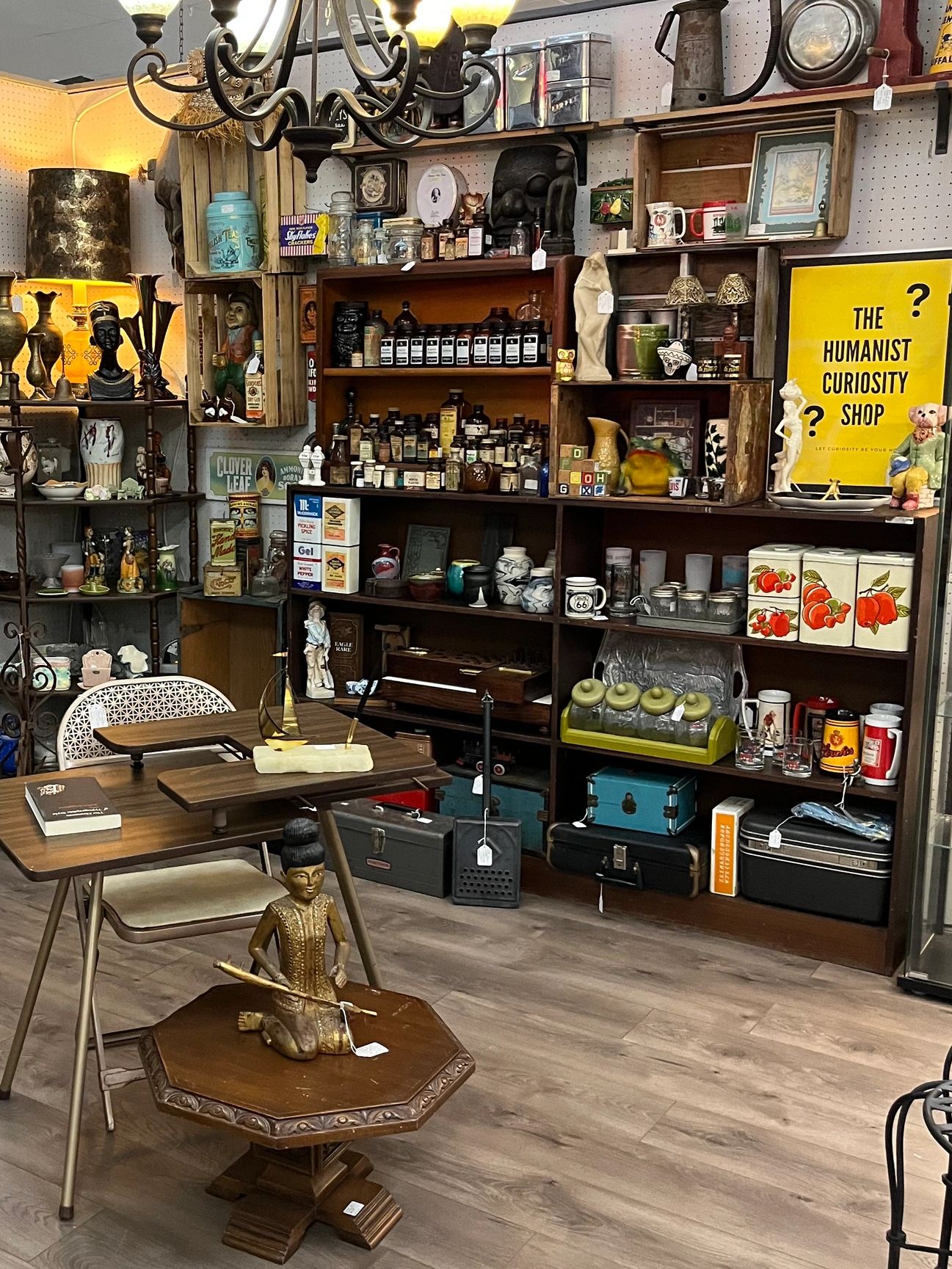 The Humanist Curiosity Shop @ antique gallery round rock 