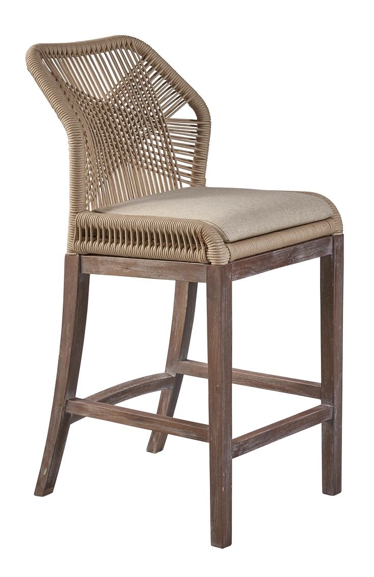 Furniture Classics Fiddler Counter Stool
Sustainably Grown Mahogany Legs and Rope On Aluminium Frame