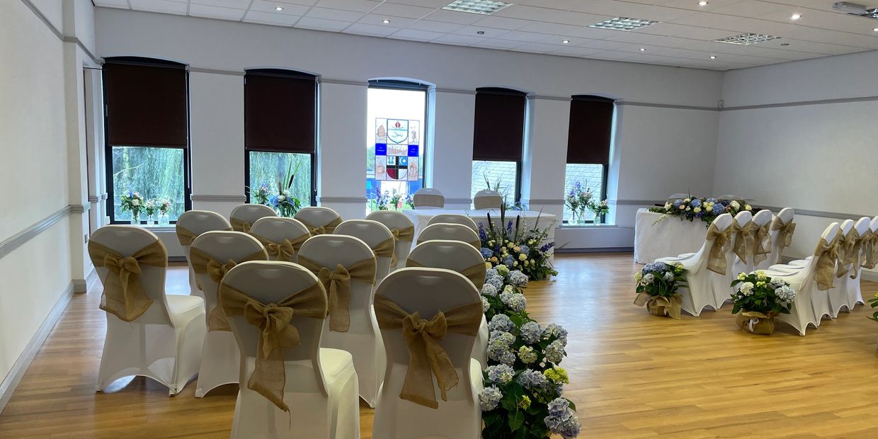 Wedding venue at the Maltings in Ely, Cambridgeshire