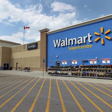 Well known box store Walmart with grocery services offers delivery to local addresses. Utilize the W