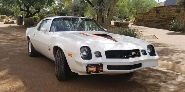 1978 Chevrolet Camaro Z28 photographed at Barry Goldwater Memorial Park in Paradise Valley