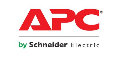 Logo of APC by Schneider Electric, showcasing brand identity.