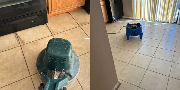 Close picture of cleaning of a house