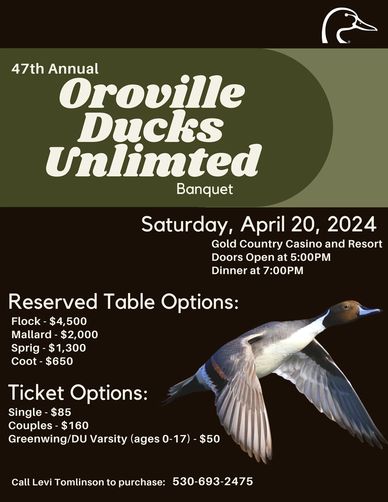 Northern California Ducks Unlimited Events