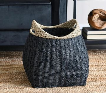 Household Essentials Handled Seagrass Basket