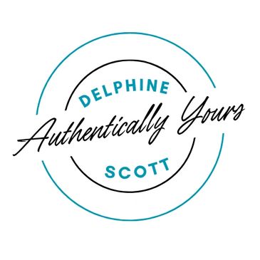 Website Logo: Authentically Yours! Delphine Scott