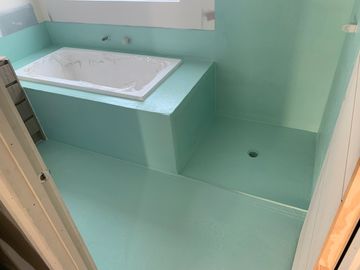 Bathroom waterproofing membrane