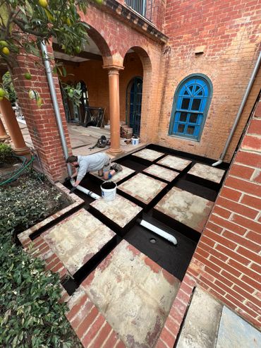 Planter box waterproofing