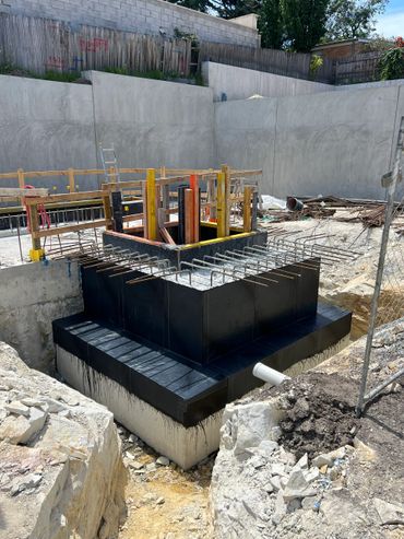 Lift pit waterproofing