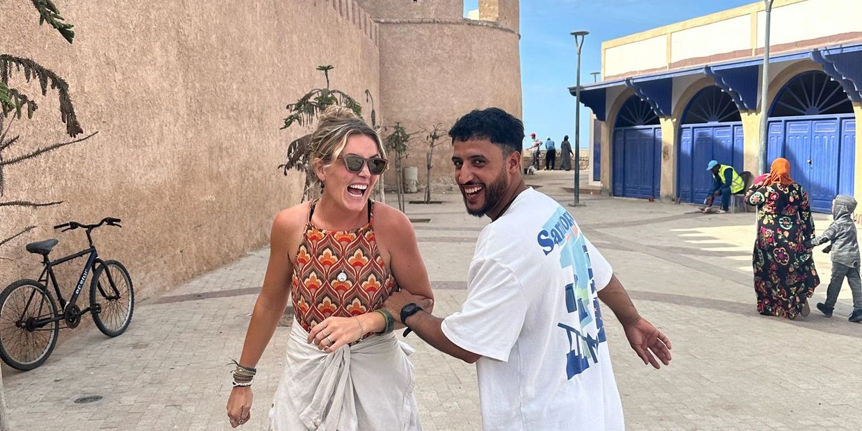 family behind 'Essaouira Experiences,' the organisers of authentic group trips to Essaouira, Morocco
