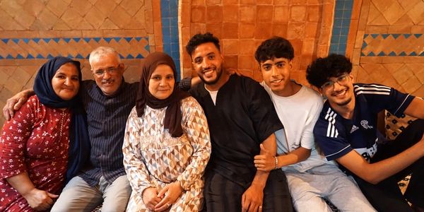 local family in Essaouira