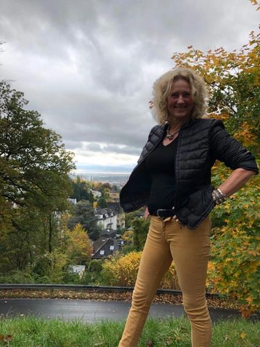 Loes Hupkes op de Neroberg in Wiesbaden, oktober 2019