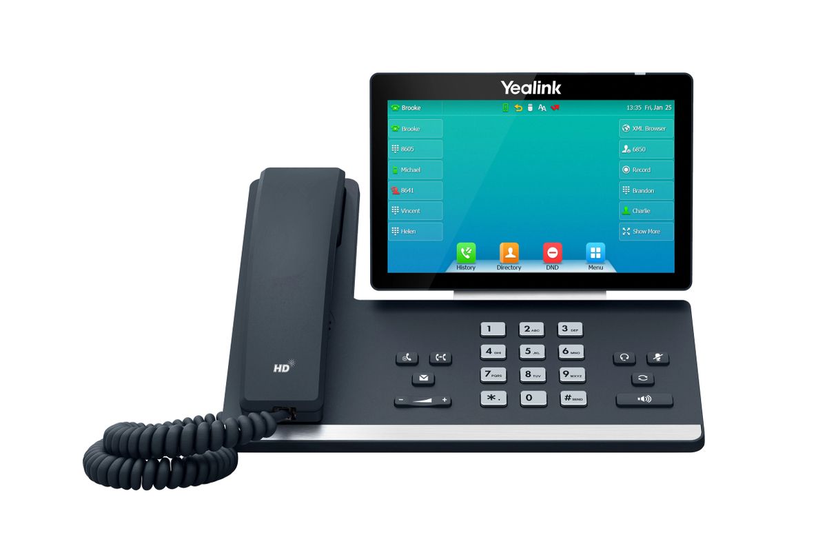 Yealink SIP-T46S VoIP Phone 6-Line Ethernet HD Audio PoE , 51% OFF