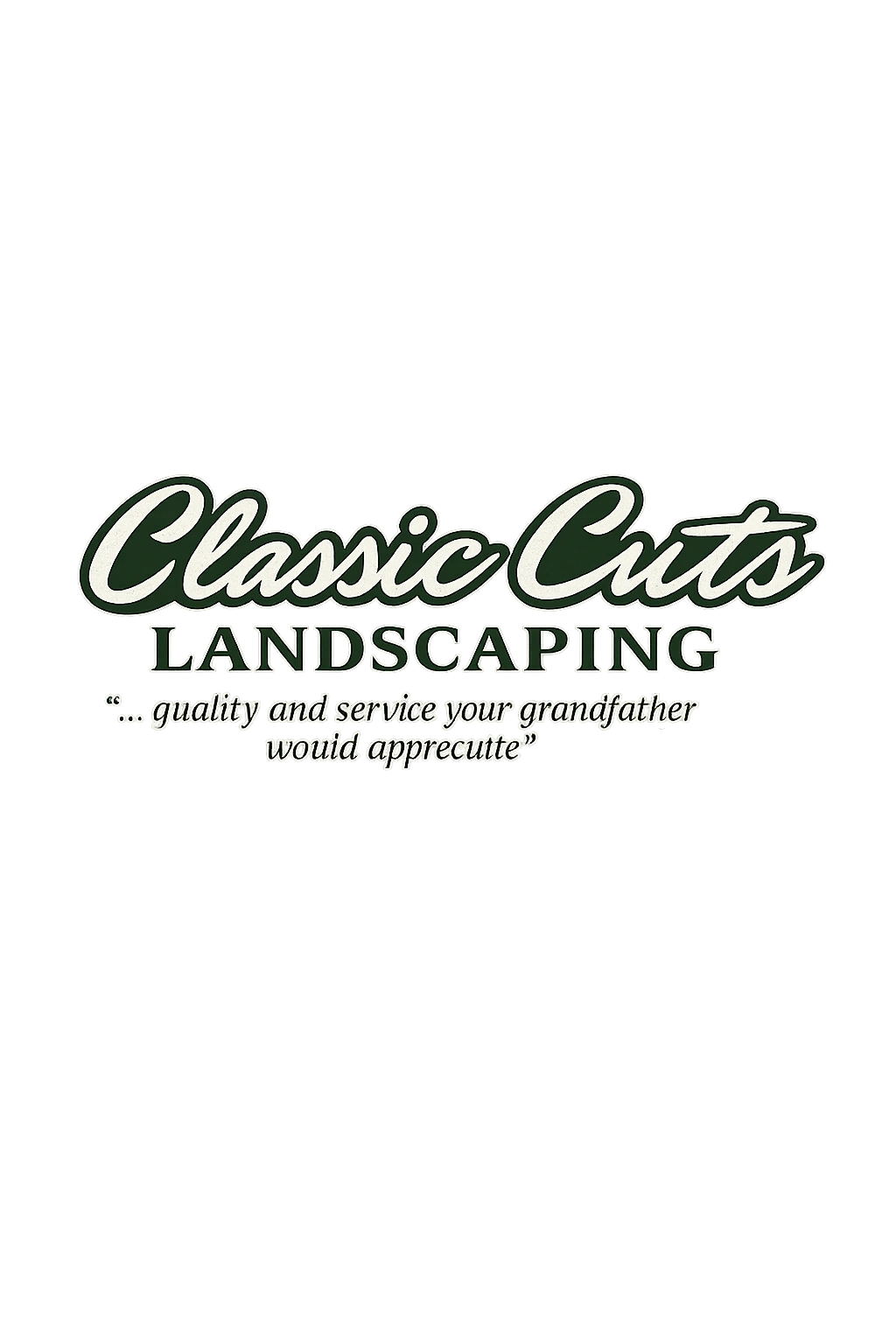 Classic Cuts Landscaping logo
