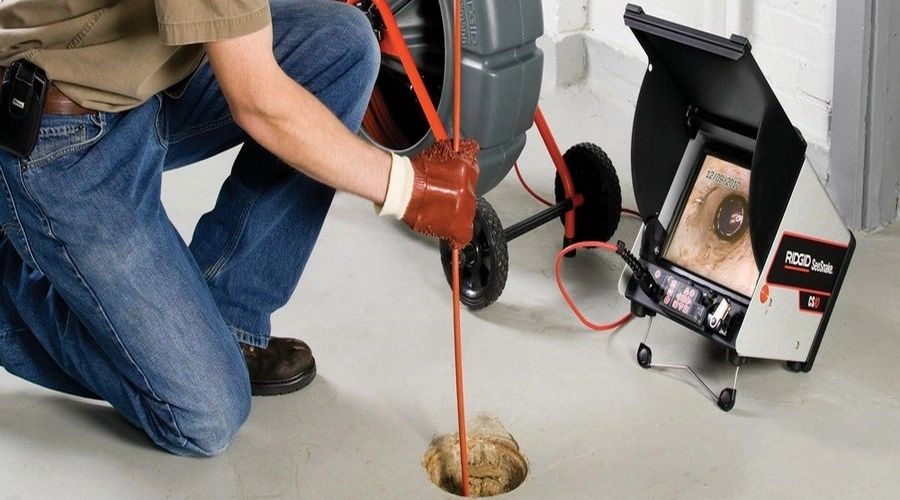 expert plombier inspection drain par camera, plomberie t1 inspection par camera