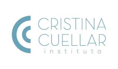 Logotipo azul del Instituto Cristina Cuellar.