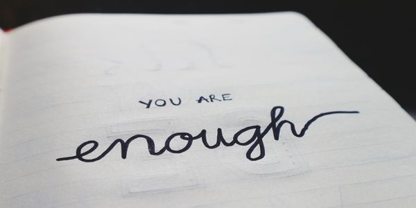 enough worth priority number1 primary investing in you willing journal work creative joy happiness 