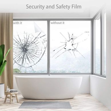 4mil Clear Security and Safety Window Film