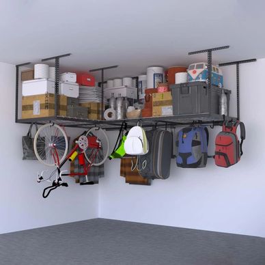 MansterRax Overhead Garage Storage Rack 4 x 8