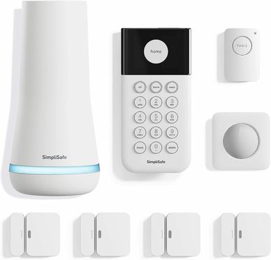SimpliSafe 8 Piece Wireless Home Security System 