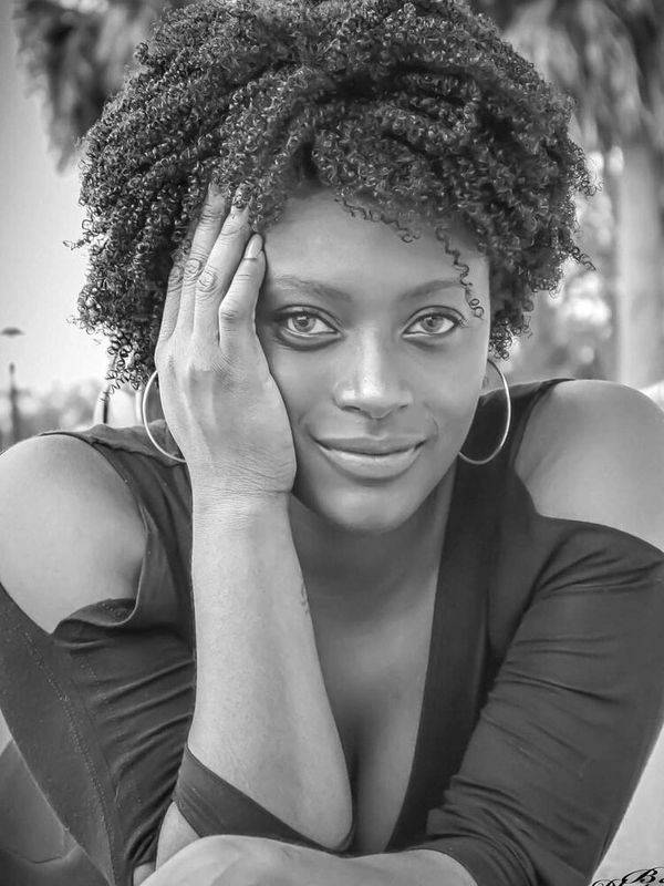 Portrait of Ebonnie Shreve , main author of Heart Healer Ink