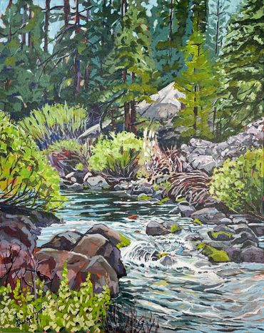 Spring Snowmelt
16" x 20"