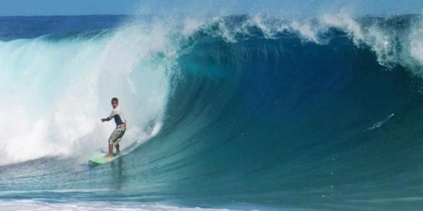 The most famous surfing spot in Venezuela is the neighbouring beach (10 minute drive)