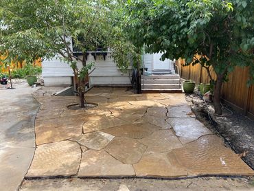 Flagstone patio By Idaho Paver Pro