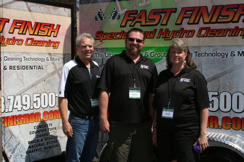 Fast Finish Owners Patrick & Anna Rhea