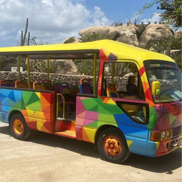 Open air bus or party bus