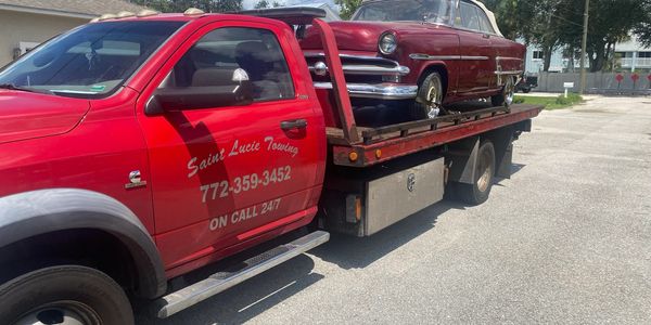 Classic car towing, Car Towing, Tow Service in Port st Lucie,