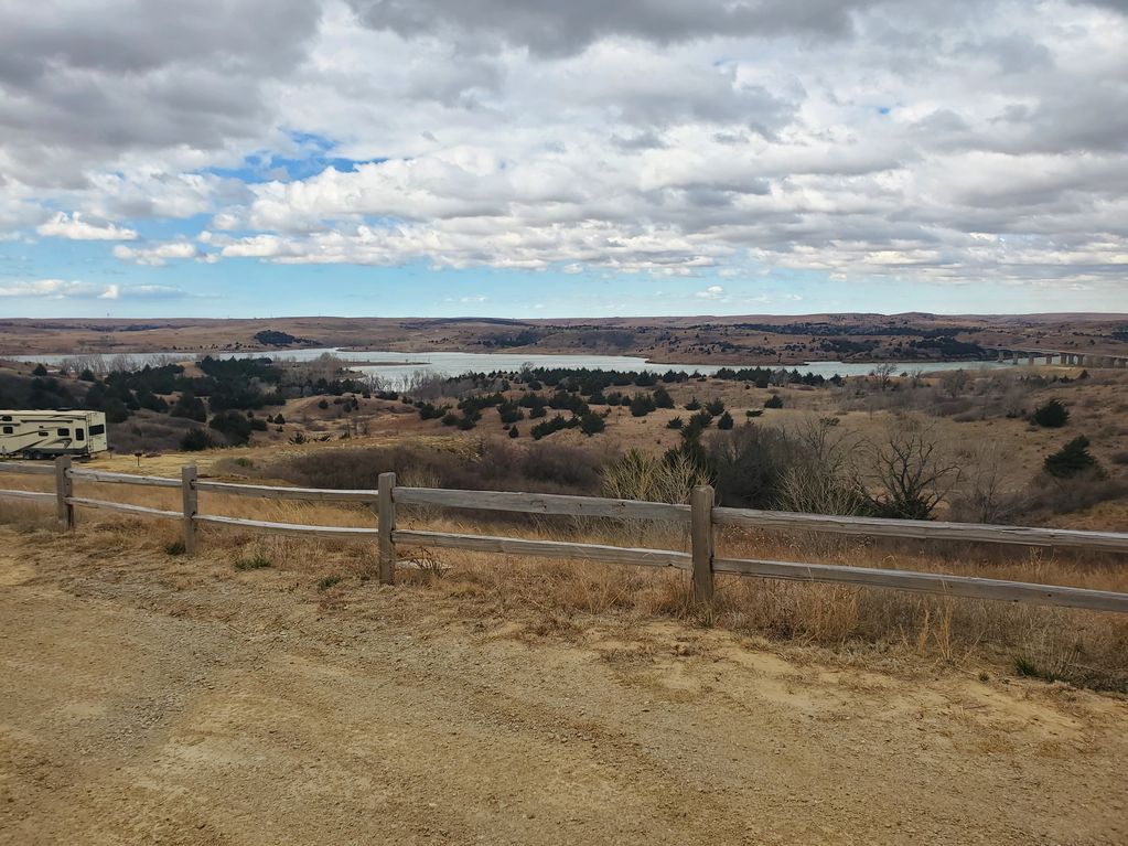 View from the cabins 