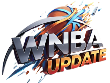 3D WNBA Update logo with a basketball and dynamic streaks.