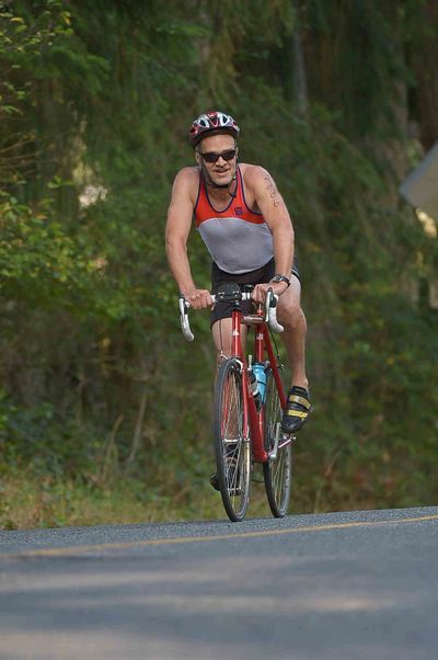 Ron Johnston, Elk Lake Triathlon
