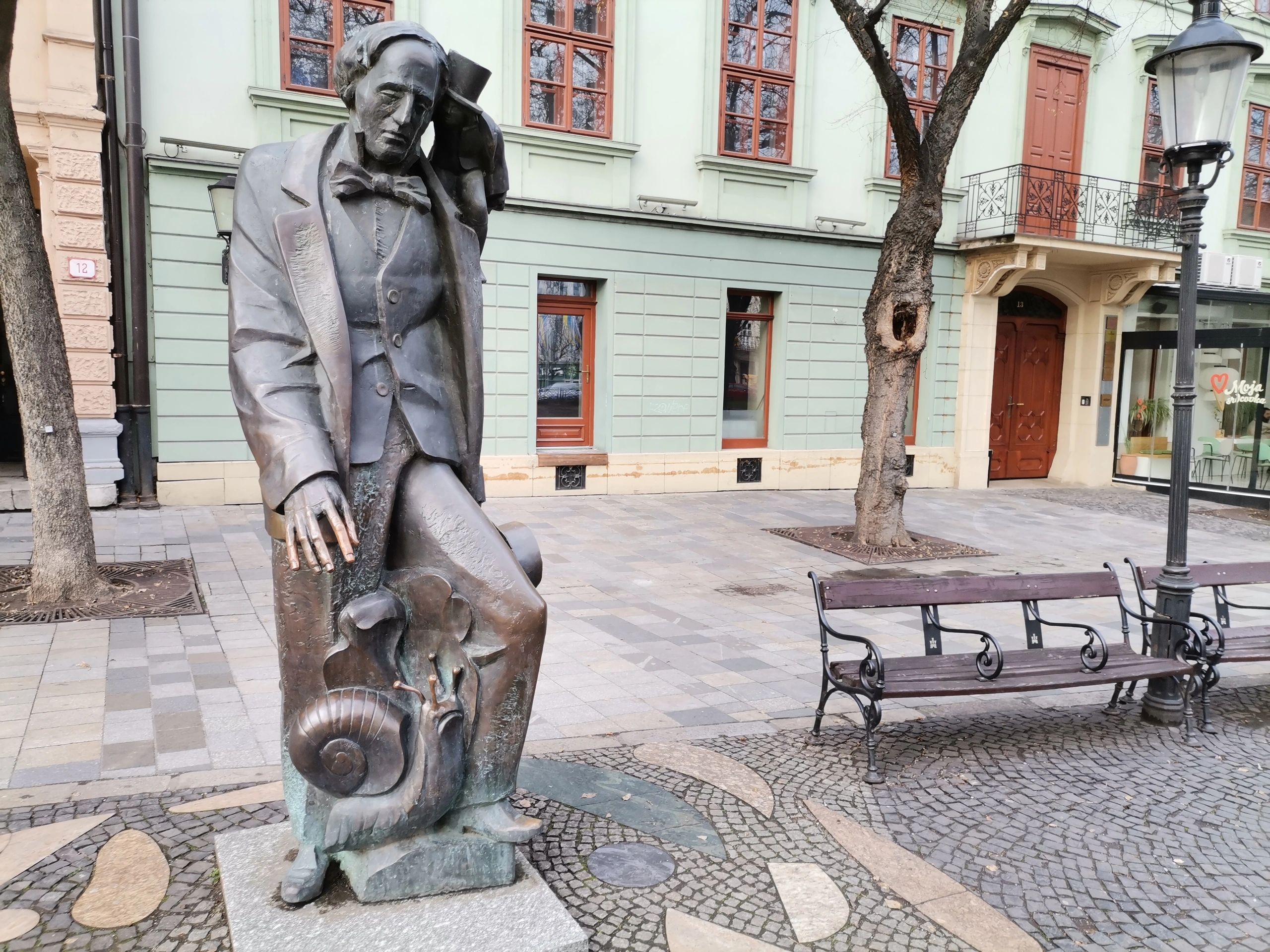 The Statue of H.C. Andersen at the City Square, Statue