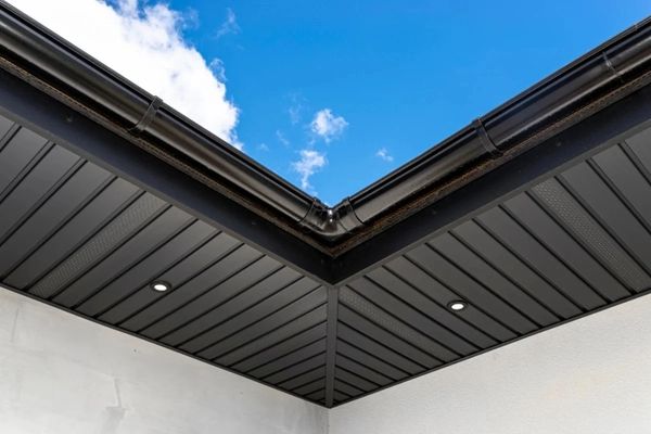 Easy Rain gutter installation project
