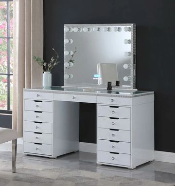 glam vanities, dallas vanities, irving vanities
