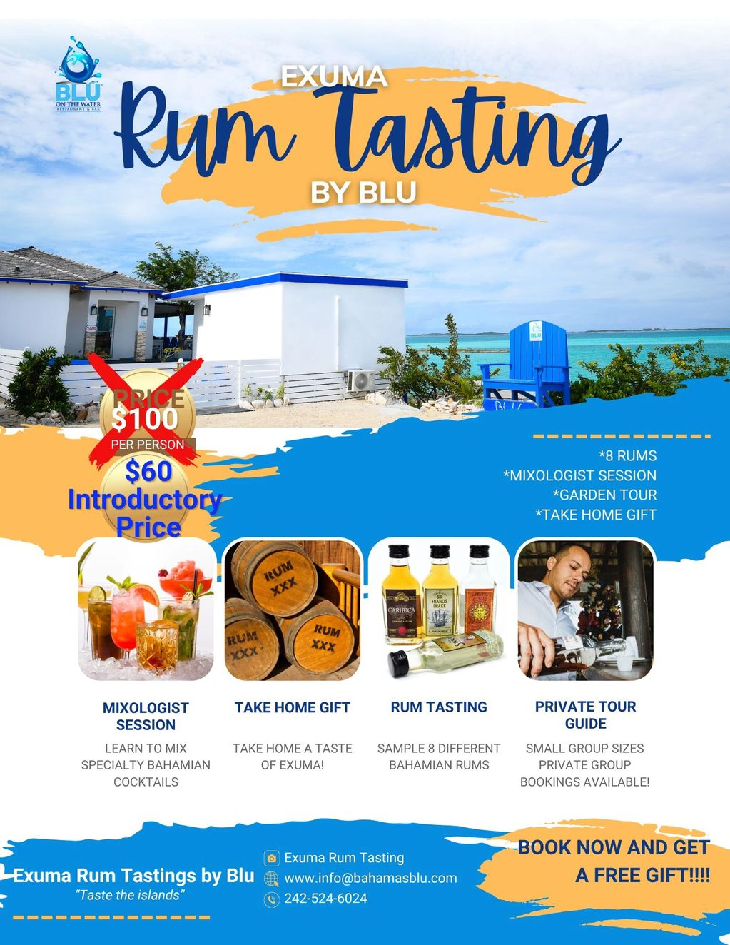 Book your spot online!