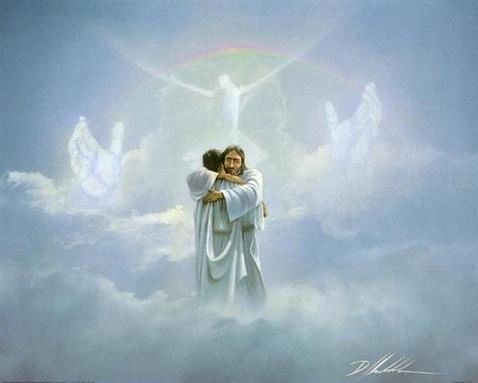 Arrival in Heaven