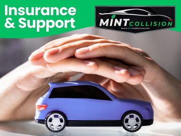 Insurance claim assistance at Mint Collision