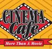 Logo of Cinema Cafe with tagline 'More Than A Movie'.