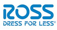 Logo of Ross Dress for Less retail store.
