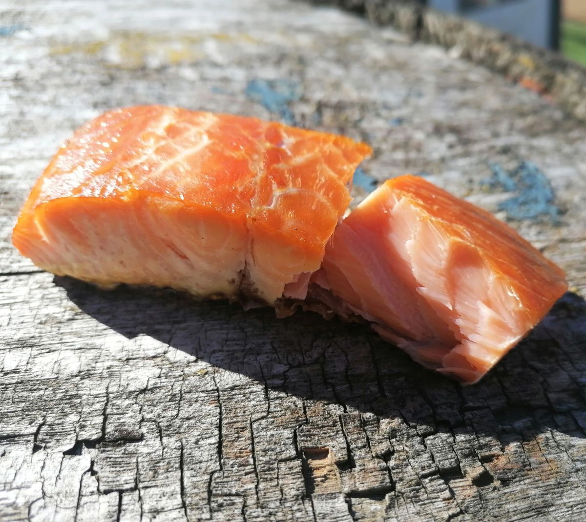 Kiln roasted smoked salmon
