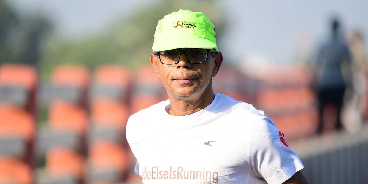 Athlete - Amit Bhattacharjee The Running Monk