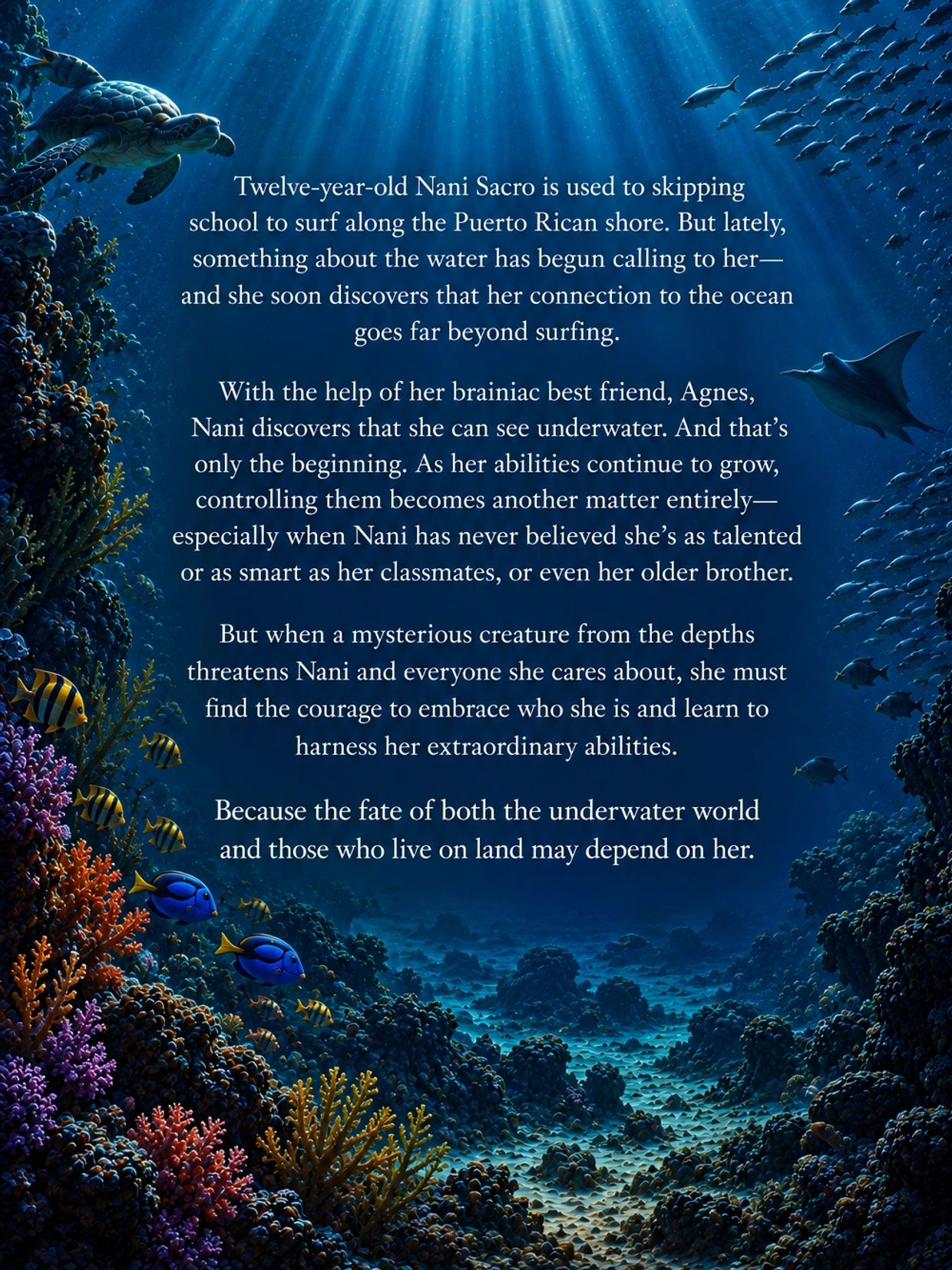 A young girl discovers her extraordinary underwater abilities while facing a mysterious ocean threat.