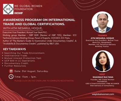 Trade Awareness Webinar held in August 2024