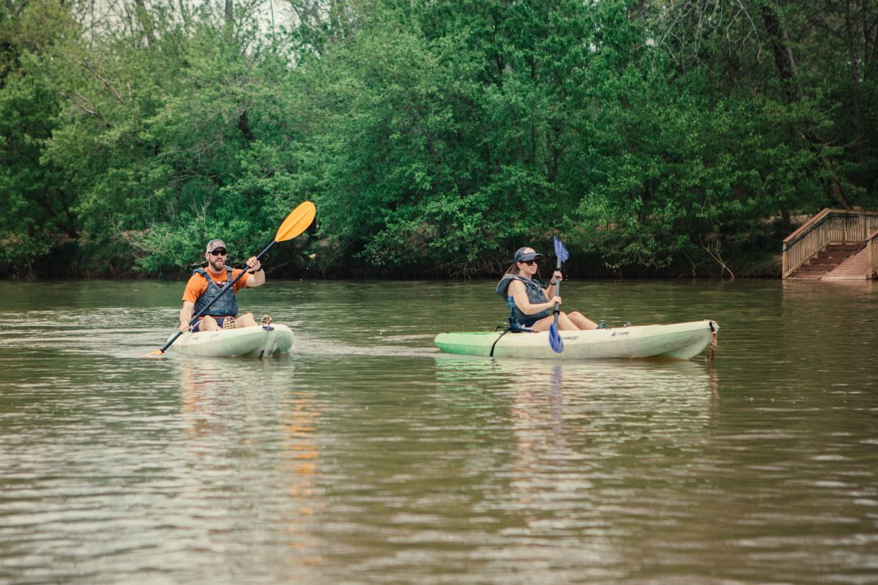 Learn to Kayak Blue Heron Adventures