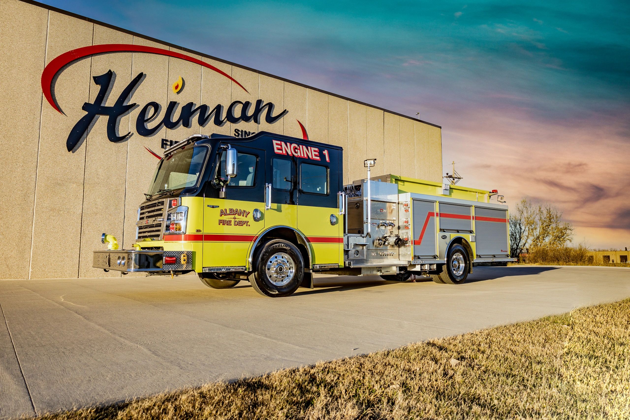 Albany, MN Fire Dept. Rosenbauer Commander